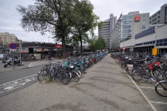 Bicycle Parking Garage and Ibis Hotel
