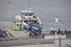 The Harbor Ferry as seen from the Ibis Hotel