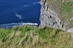 Boat at The Cliffs of Moher