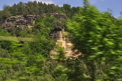 View From the Train from Berlin to Prague 1