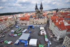 View from the top of the Astronomical Clock 4